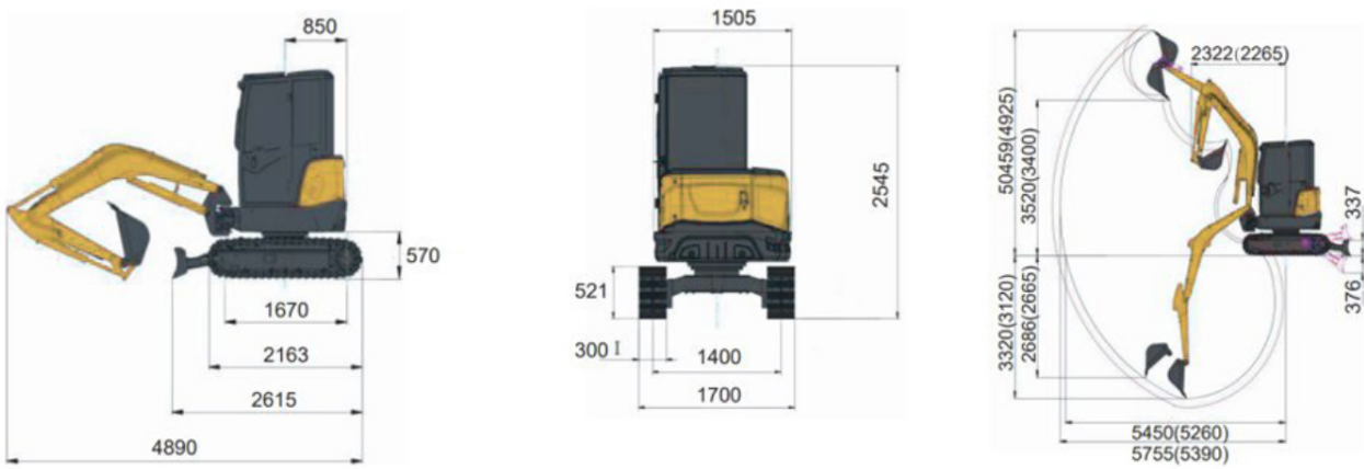 HYTEC F40 PRO Minibagger